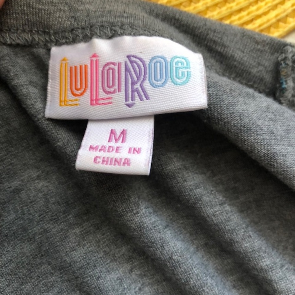 LulaRoe Randy Baseball Style Top - Picture 5 of 6